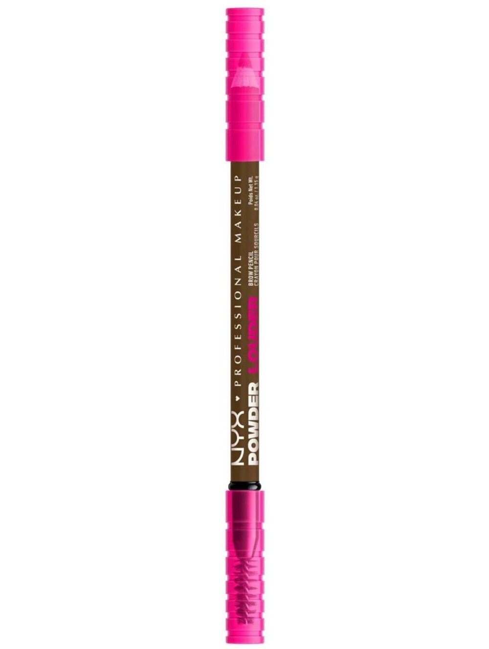 NYX Professional Makeup Powder Louder Brow Pencil - Soft Brown